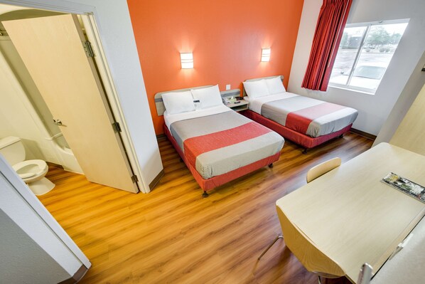 Free WiFi, bed sheets