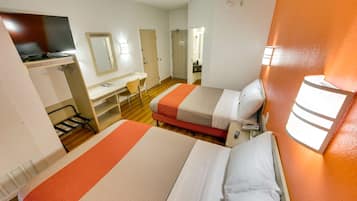 Free WiFi, bed sheets