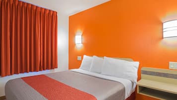 Free WiFi, bed sheets