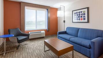 In-room safe, desk, iron/ironing board, free cribs/infant beds