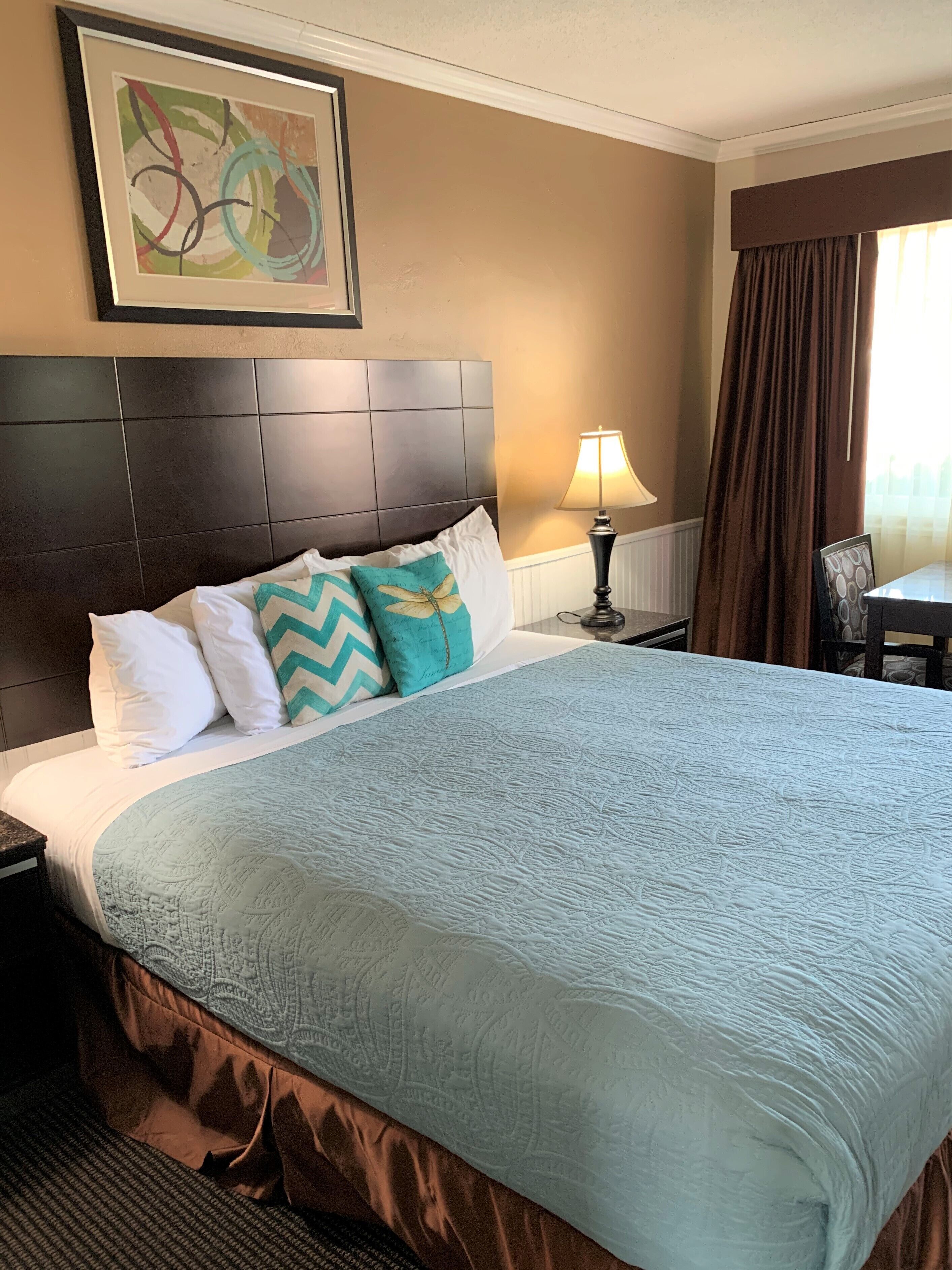 傳統客房, 1 張特大雙人床 | 高級寢具、獨特設計、獨特裝修、遮光窗簾/窗簾