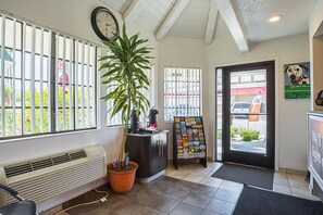 Entrada de la propiedad