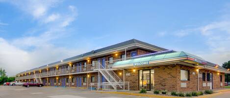 Majoituspaikan sisäänkäynti