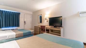 Minibar y ropa de cama