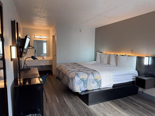 Minibar, draps fournis