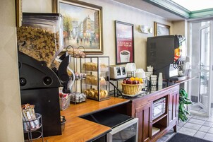 Café da manhã continental grátis