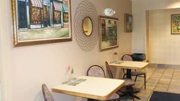 Free continental breakfast