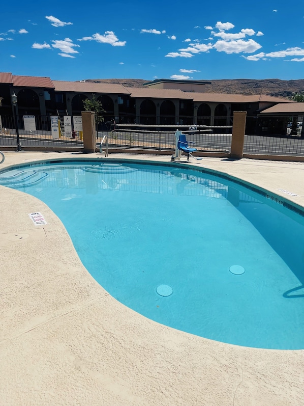 Seasonal outdoor pool
