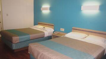 Free WiFi, bed sheets