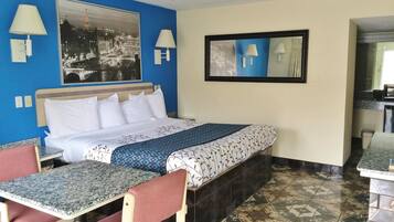 Desk, rollaway beds, free WiFi, bed sheets