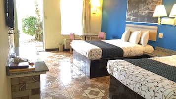 Desk, rollaway beds, free WiFi, bed sheets