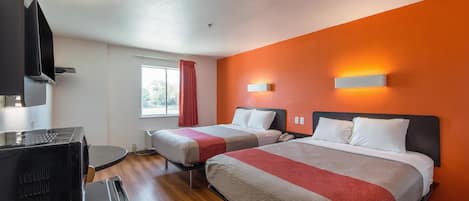 Free WiFi, bed sheets