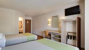 Free WiFi, bed sheets