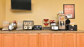 Free daily continental breakfast