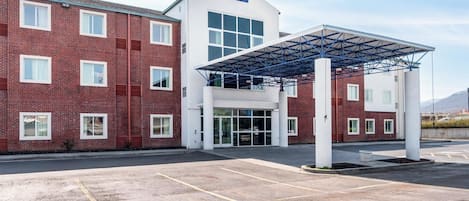 Voorkant van accommodatie