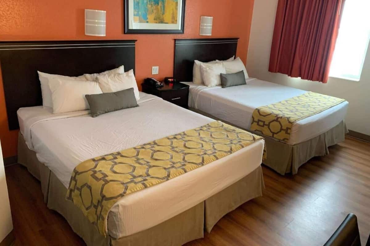 Free WiFi, bed sheets, alarm clocks