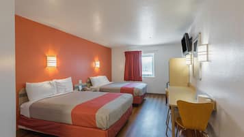 Individually furnished, desk, blackout drapes, free WiFi