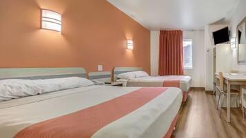 Iron/ironing board, free WiFi, bed sheets, alarm clocks