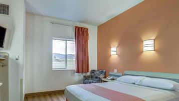 Iron/ironing board, free WiFi, bed sheets, alarm clocks