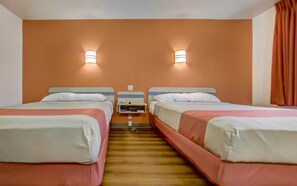 Iron/ironing board, free WiFi, bed sheets, alarm clocks