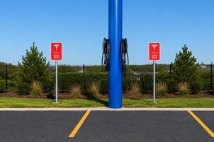 Estación de carga para autos eléctricos