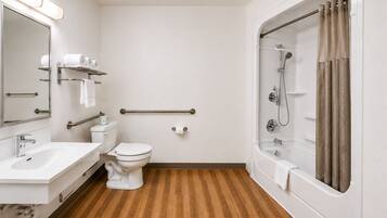 Shower, towels
