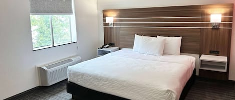 Wi-Fi gratuit, draps fournis, réveils