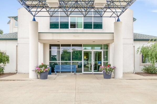 Entrée de l’hébergement