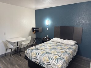 Free WiFi, bed sheets