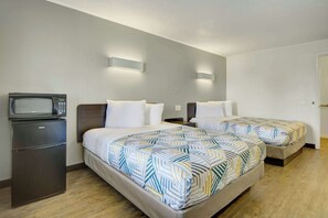 Free WiFi, bed sheets