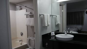 Shower, towels