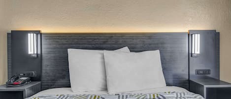 Free WiFi, bed sheets, alarm clocks