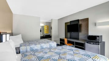 Free WiFi, bed sheets, alarm clocks