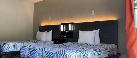 Free WiFi, bed sheets, alarm clocks