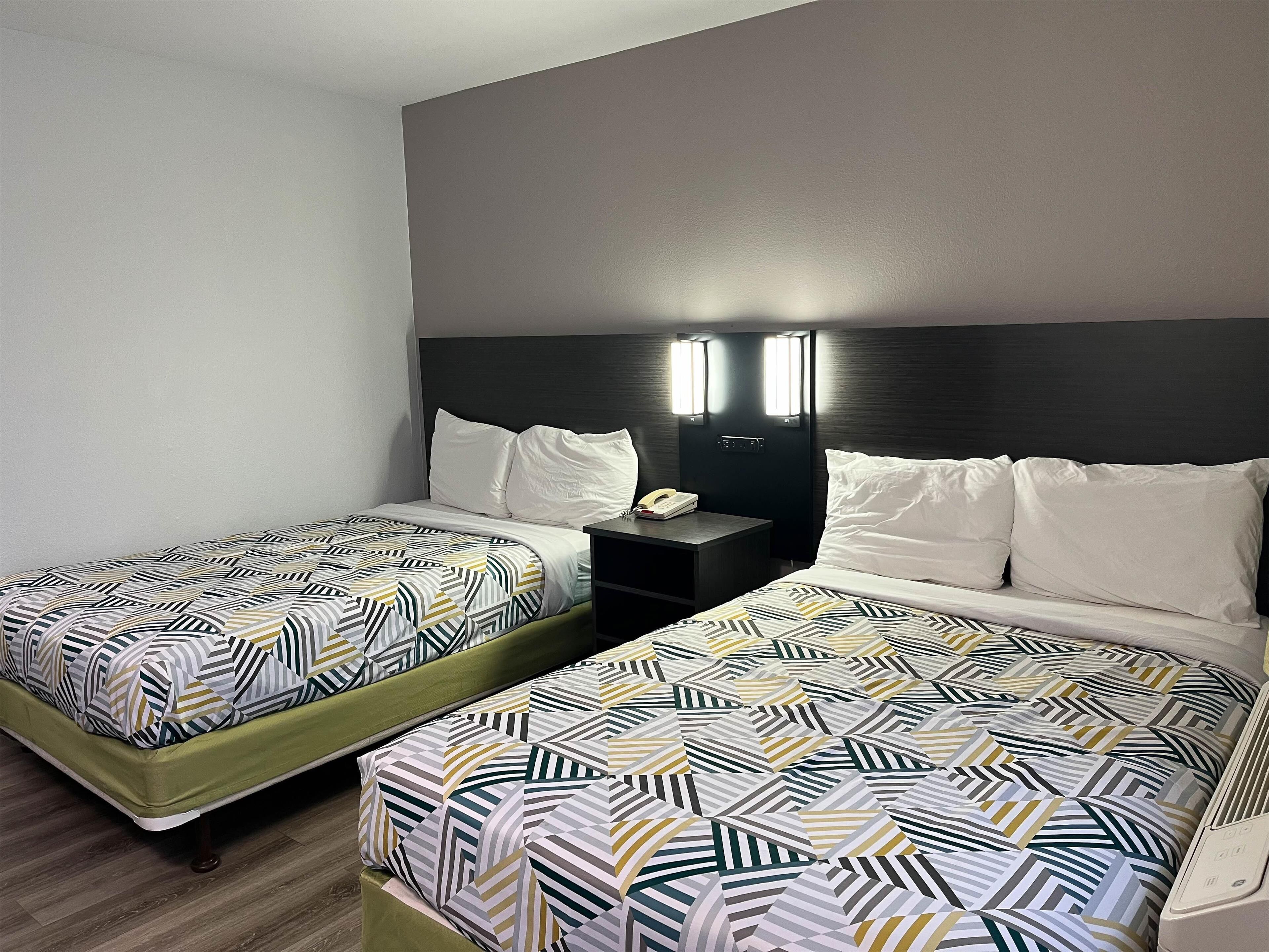 Free WiFi, bed sheets