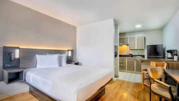 Blackout drapes, iron/ironing board, free WiFi, bed sheets