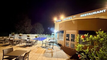Front of property - evening/night