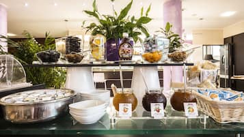 Morgenmadsbuffet hver dag mod et gebyr