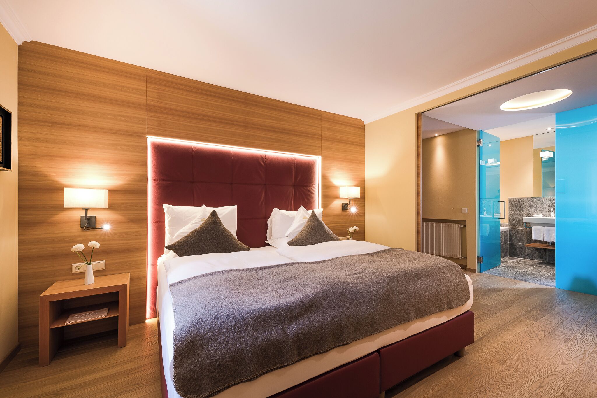 Suite, Bergblick | Allergikerbettwaren, Select-Comfort-Betten, Minibar, Zimmersafe