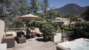 Luxury-Suite, Balkon | Terrasse/Patio