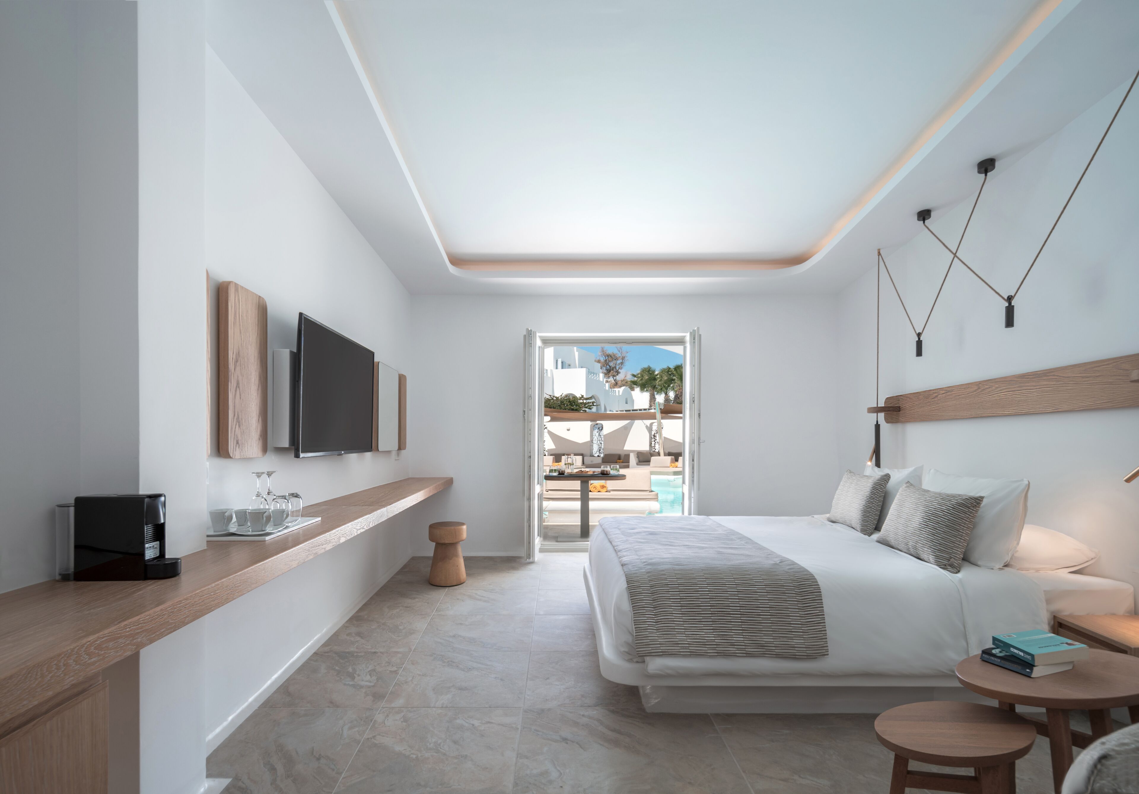 Santorini Kastelli Resort Santorini interior view 8