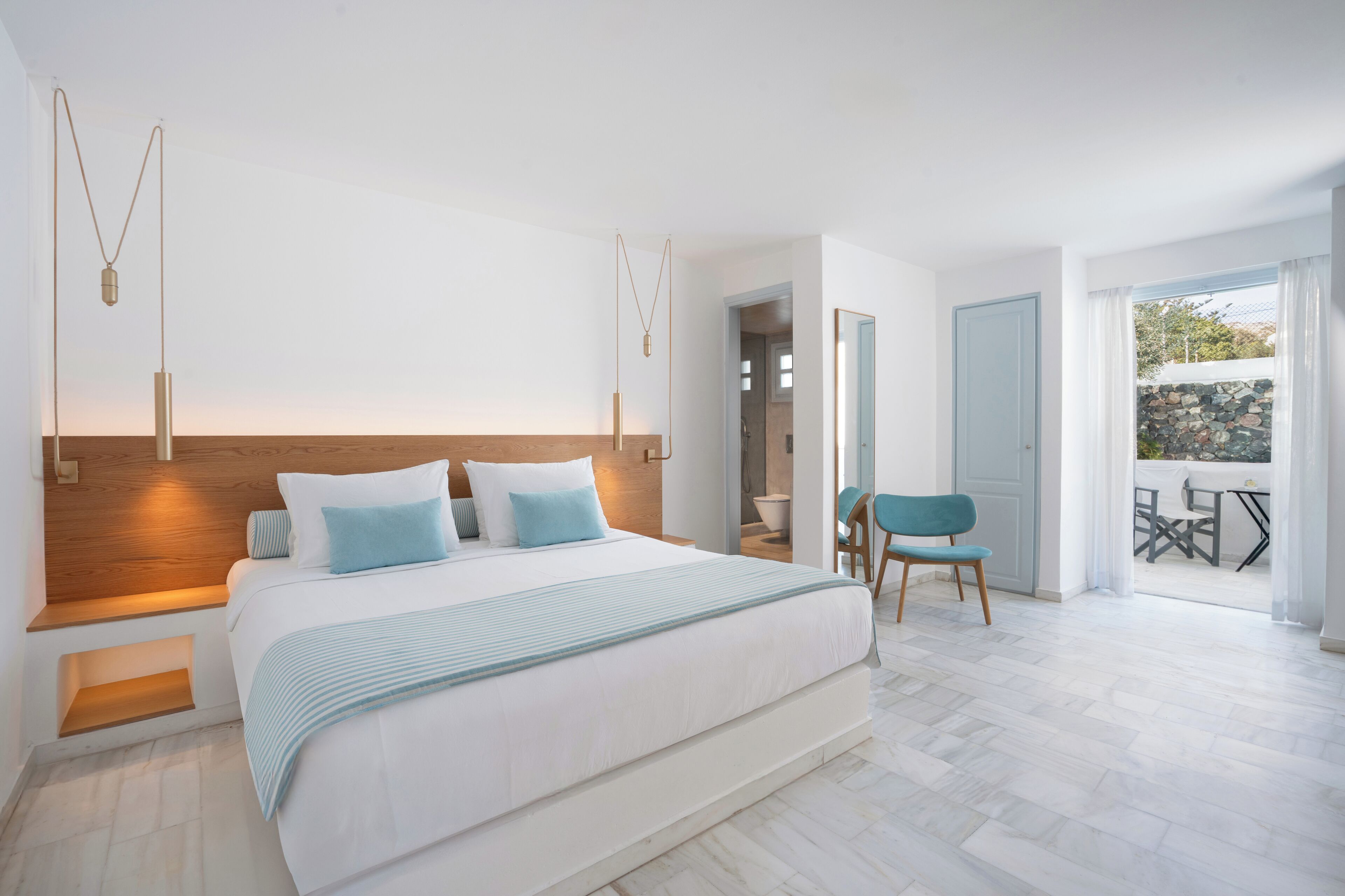 Santorini Kastelli Resort Santorini interior view 2
