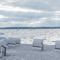 On the beach, beach towels, beach bar