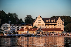 Front of property – evening/night