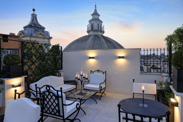 Terrasse sur le toit