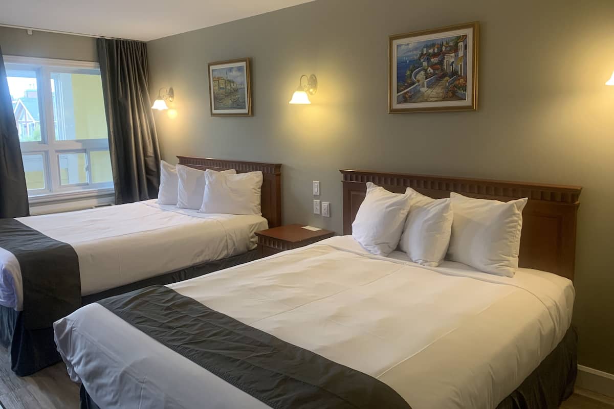 Standard Single Room, 2 Queen Beds | Premium bedding, desk, laptop workspace, blackout curtains
