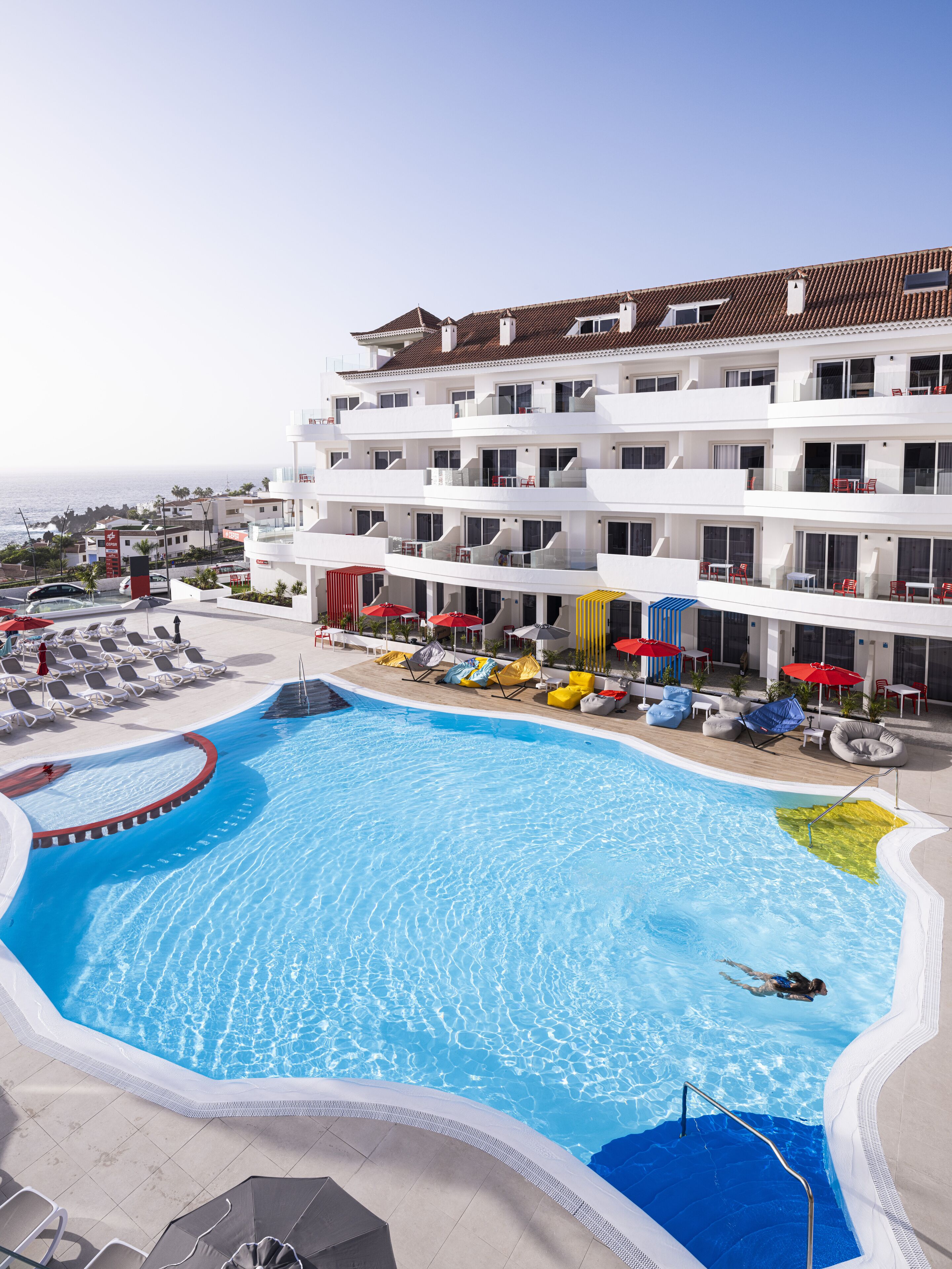 Fassade der Unterkunft