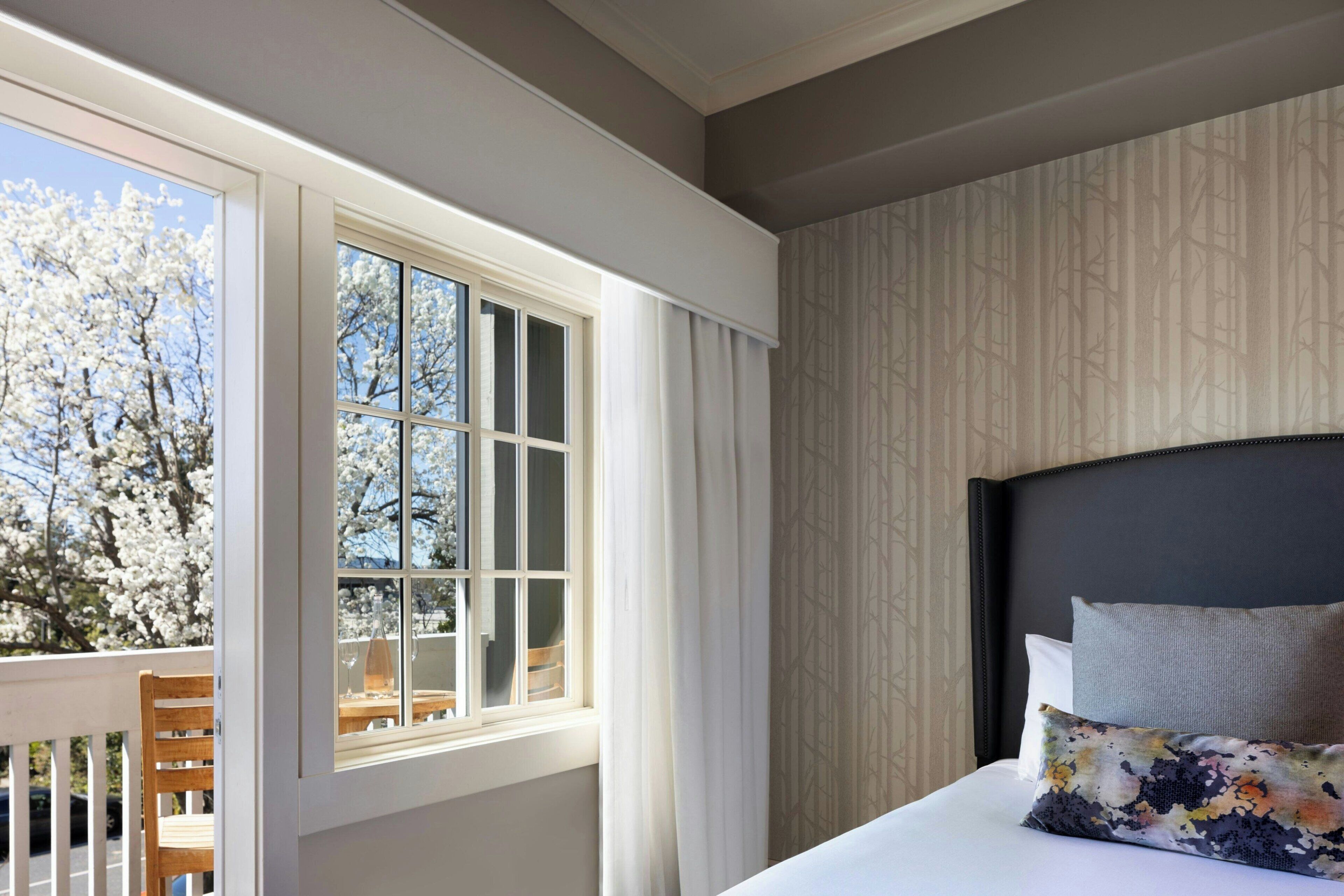 Premium bedding, down duvets, pillow-top beds, in-room safe