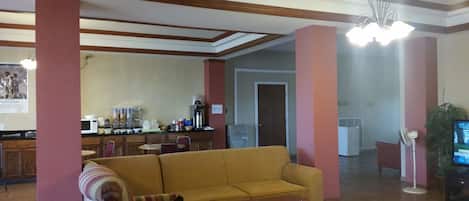 Sitteområde i lobbyen