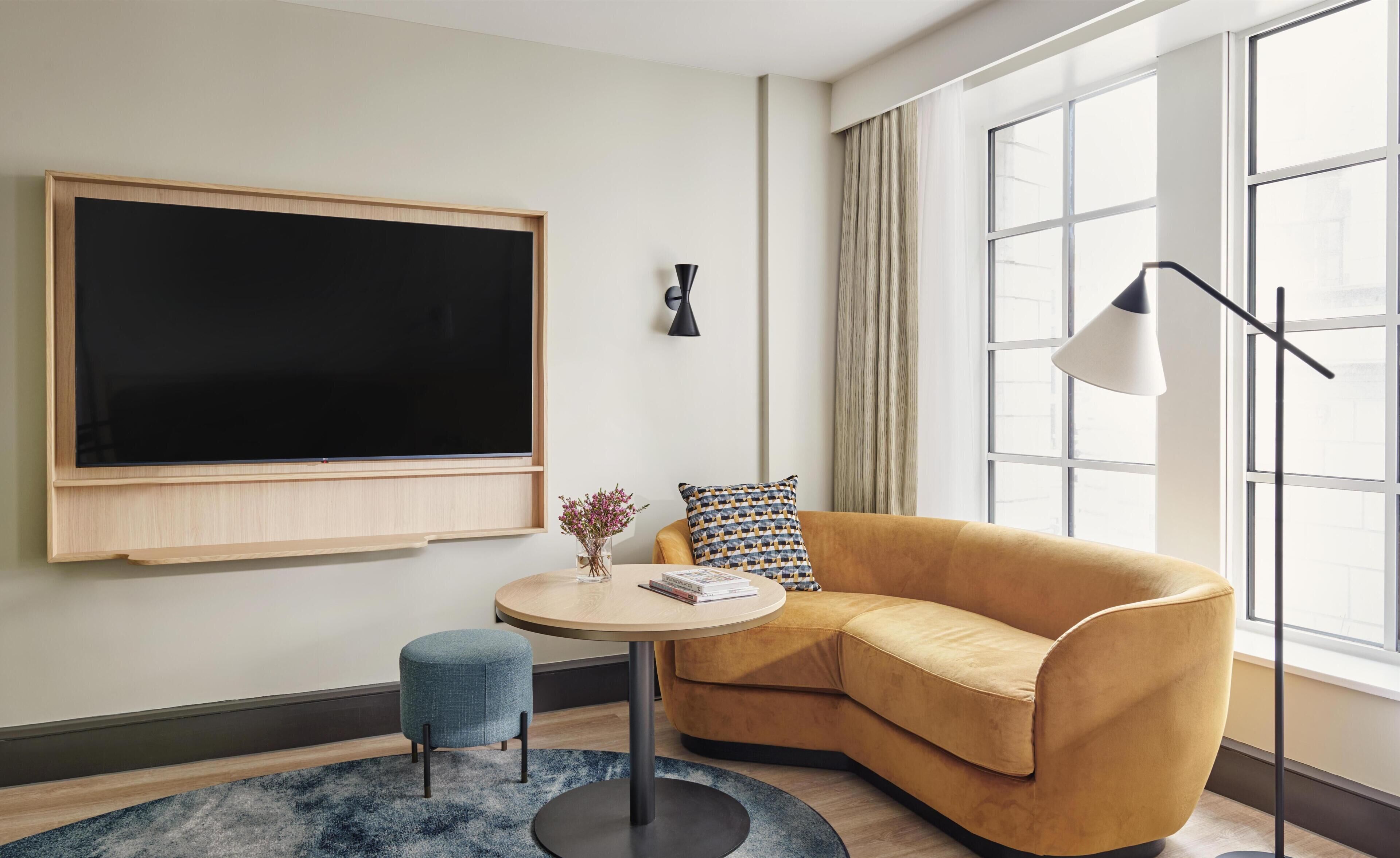 Premium bedding, minibar, in-room safe, laptop workspace